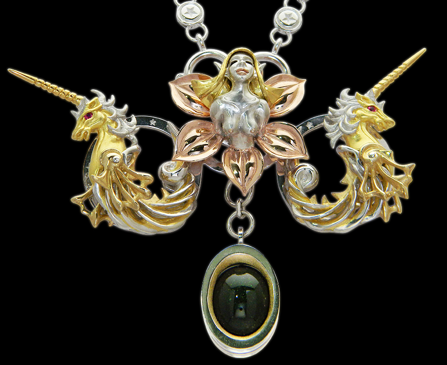 Necklace/silver/A noble vow